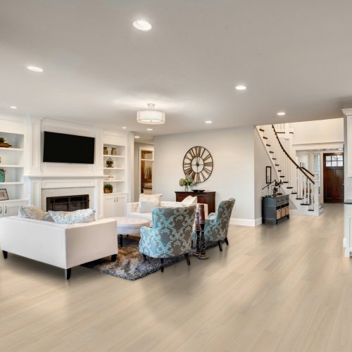 Contemporary wood flooring in Bowie, MD from Hugo's Carpet Service